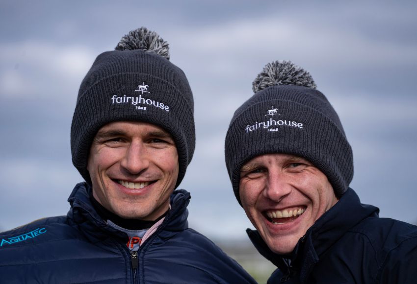 Danny Mullins and Paul Townend smiling